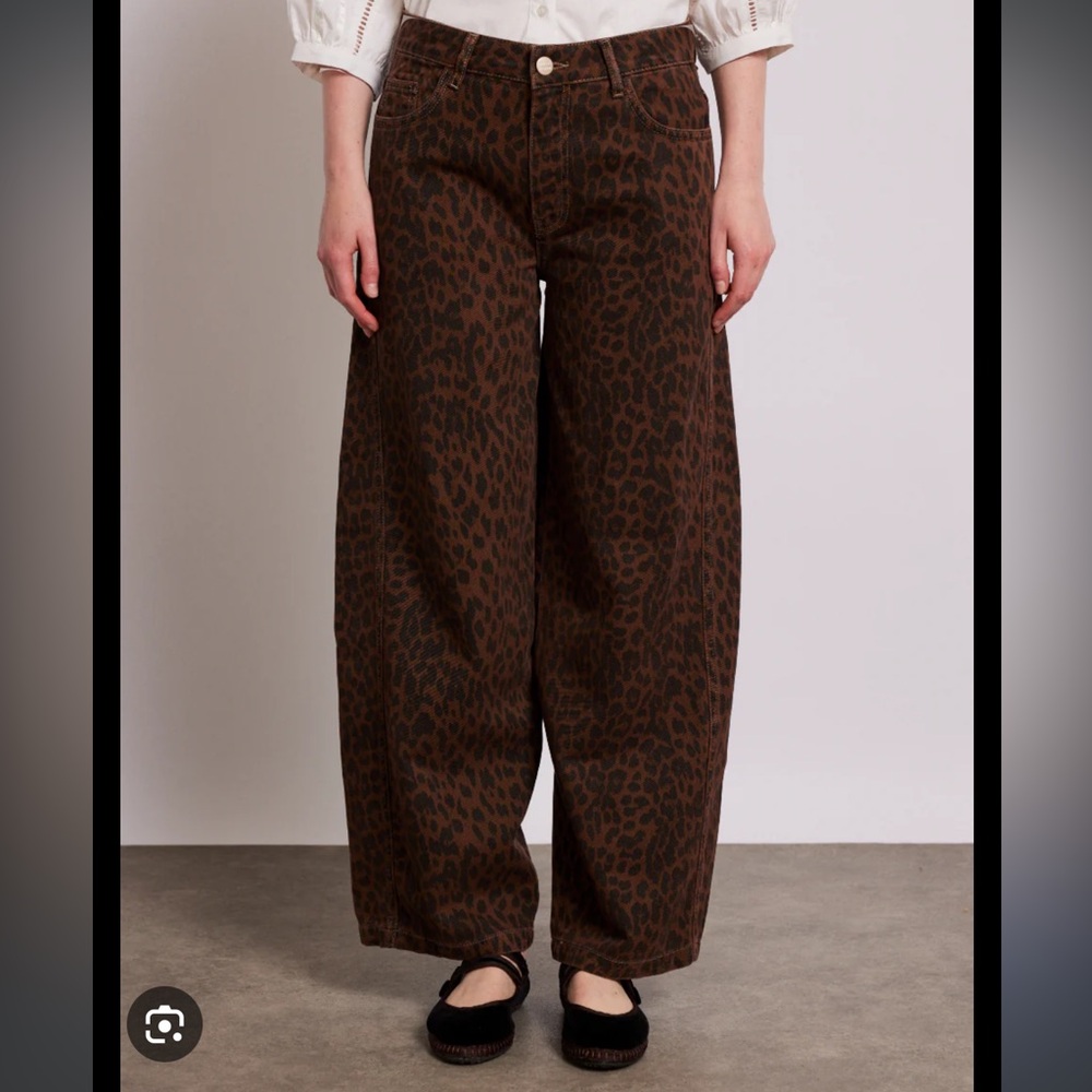 COPY - Damson Madder Dark Leopard Pants